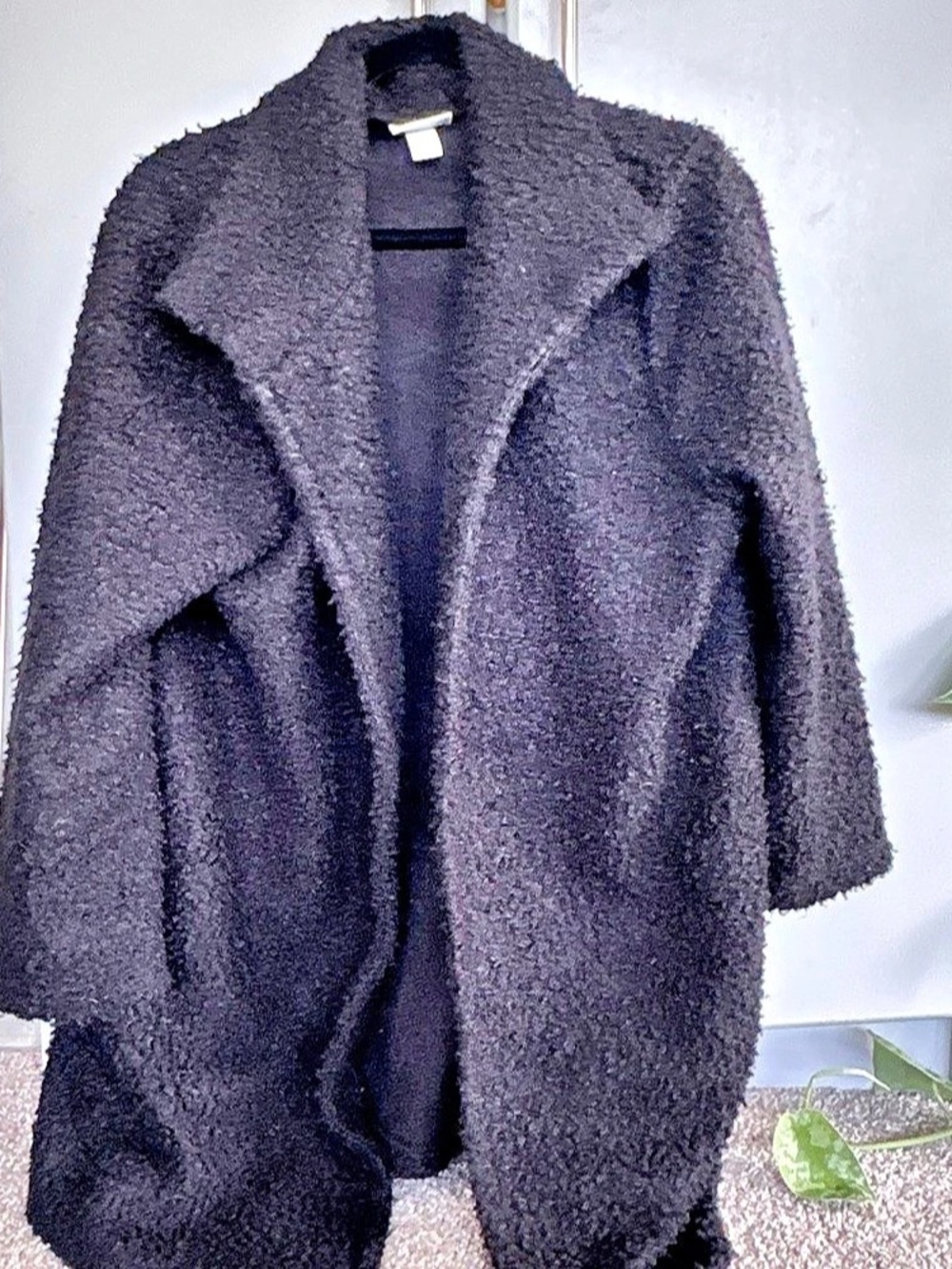 AVA & VIV Teddy Coat Black XL